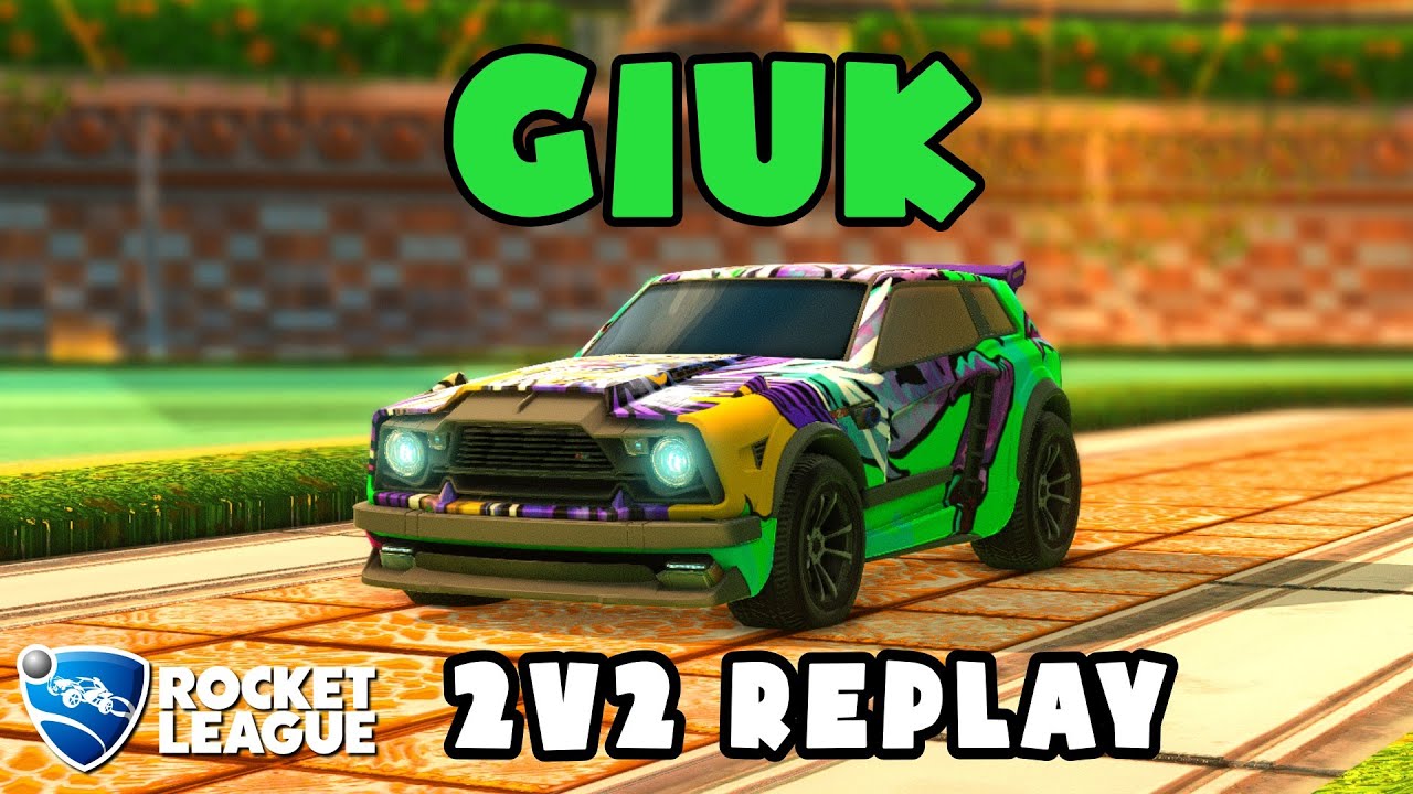 GiuK Ranked 2v2 POV #1 - GiuK & Mozzarella VS Stade & baddie - Rocket League Replays
