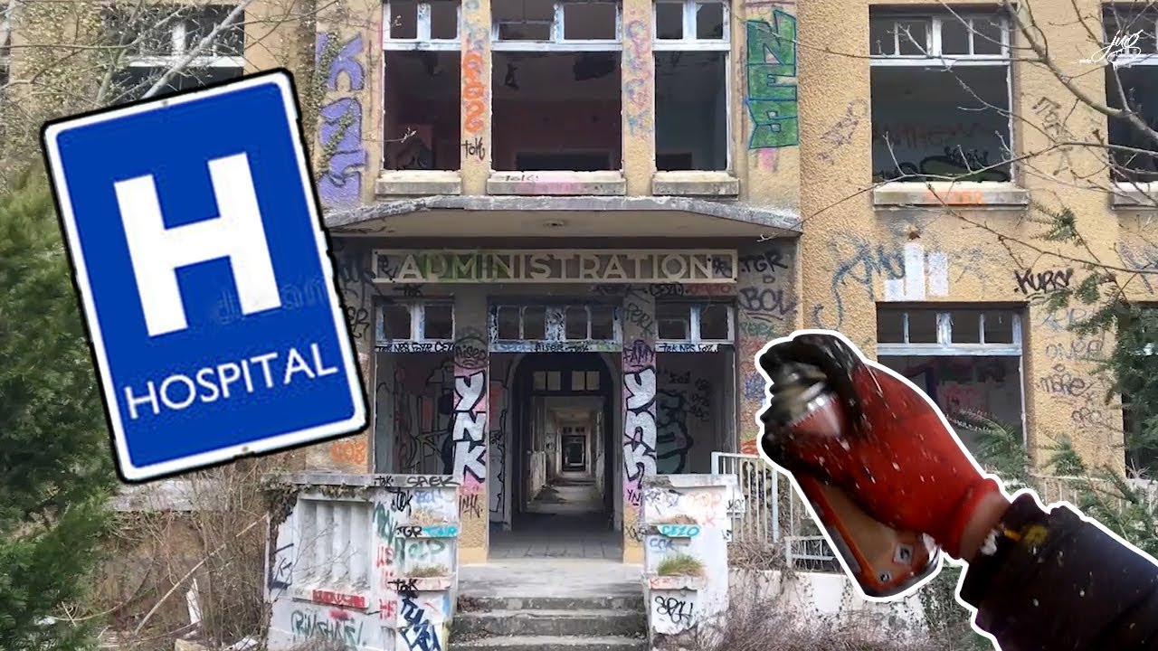 GRAFFITI URBEX HOSPITAL ABANDONED - SANATORIUM