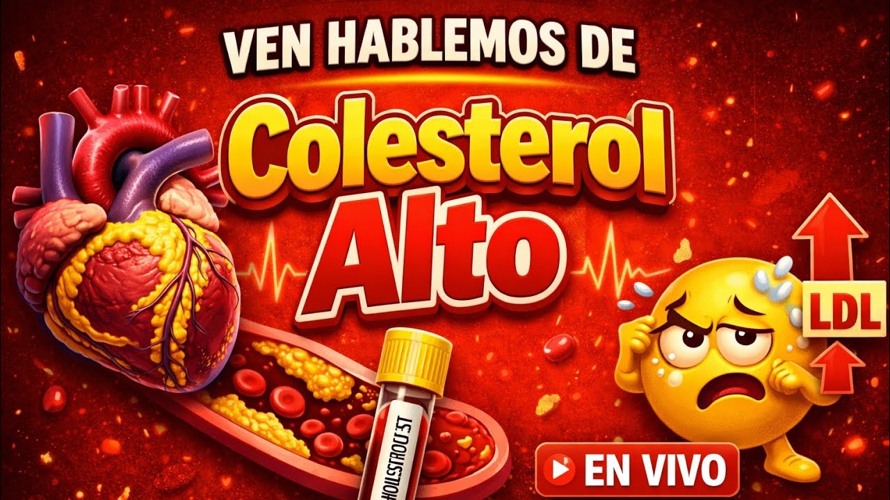 COLESTEROL ALTO: Ven acompáñame a descubrir sus detalles