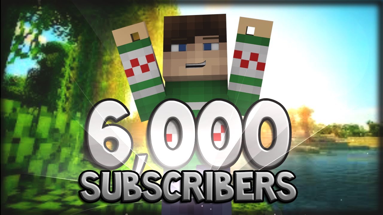 6000 Subscriber Thank you Video! w/CanadianCraft | Updates On Future
