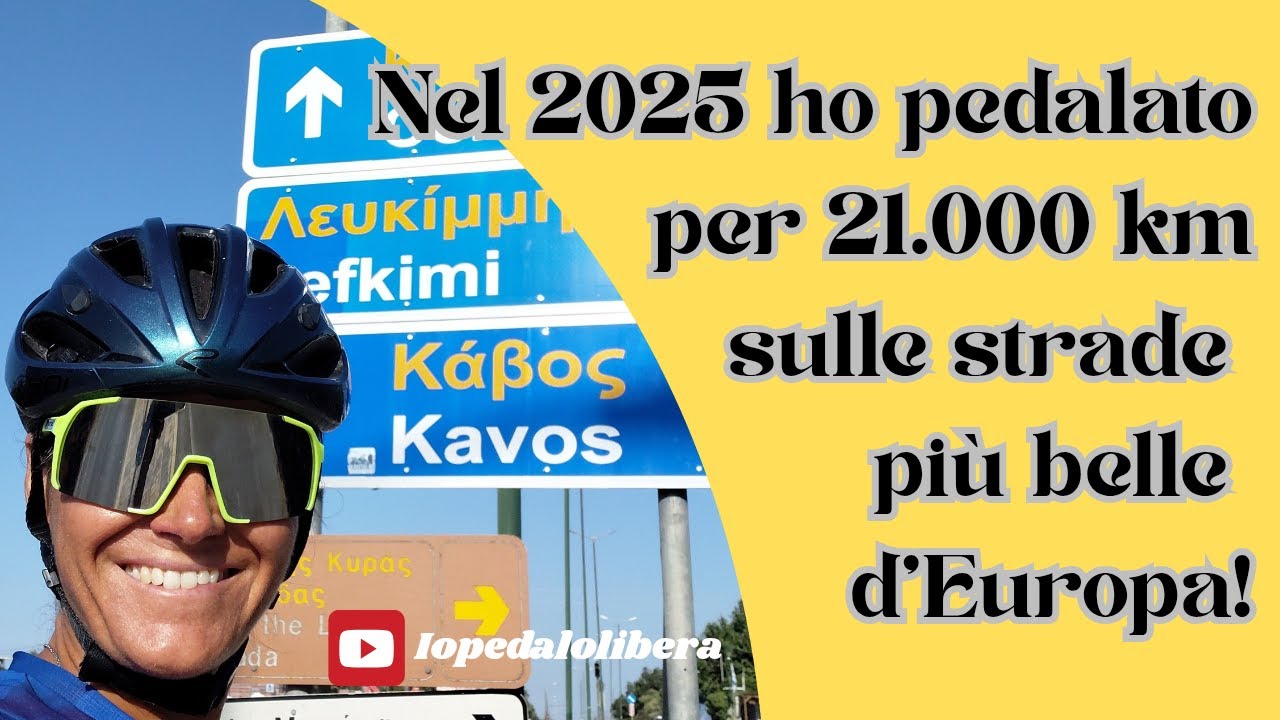 Ho pedalato sulle strade più belle d'Europa! #iopedalolibera #iopedalolibera #cycling #bikepacking