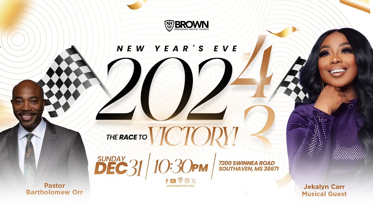 New Year's Eve | The Race To Victory | Jekalyn Carr