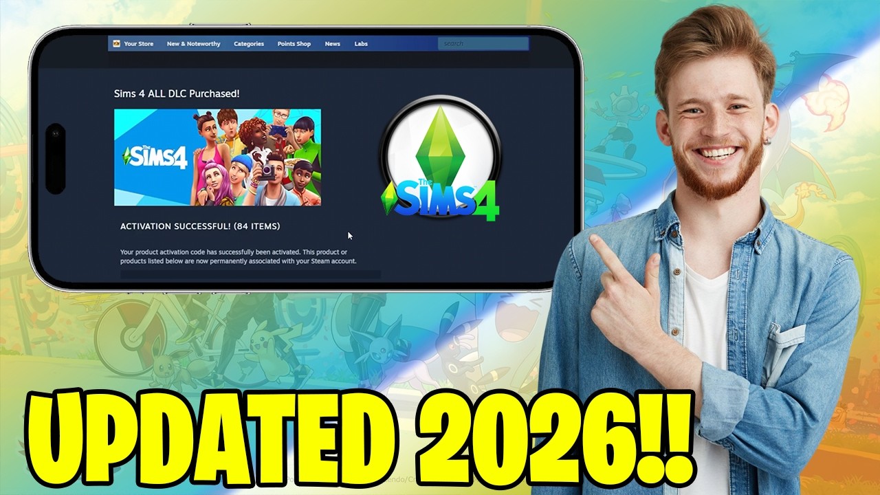 Как получить дополнения для Sims 4 БЕСПЛАТНО - Sims 4 Все DLC БЕСПЛАТНО 2026