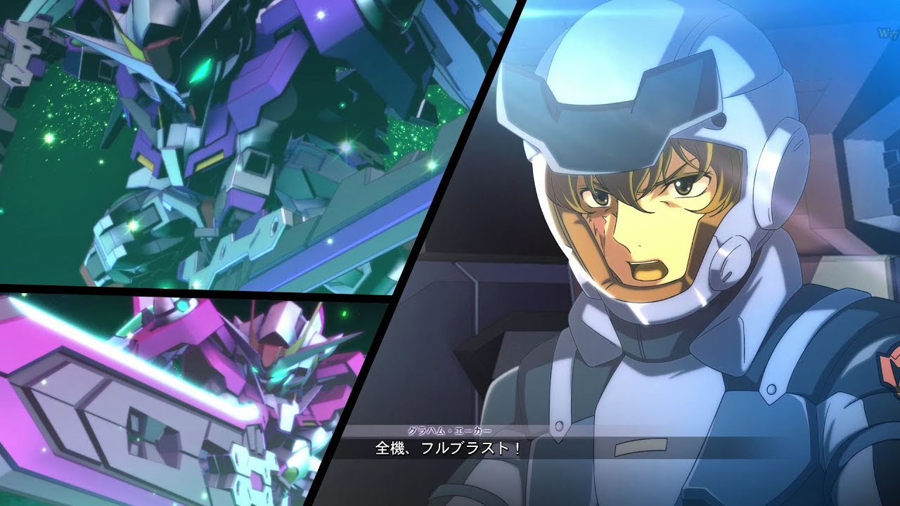 「SDガンダム ジージェネレーション クロスレイズ 」戦闘演出集：ダブルオーザンライザー（グラハム）