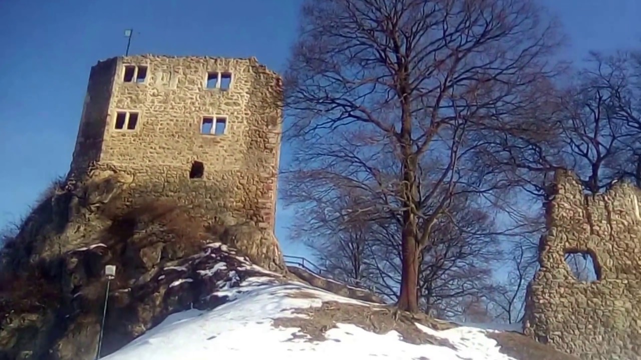 Bad Liebenstein.  Руины крепости XIIго века .