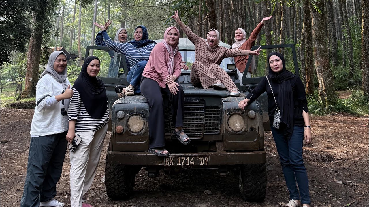 CAMPING DI TANGKAL PINUS |NAIK OFF ROAD SAMPE KAPOK!