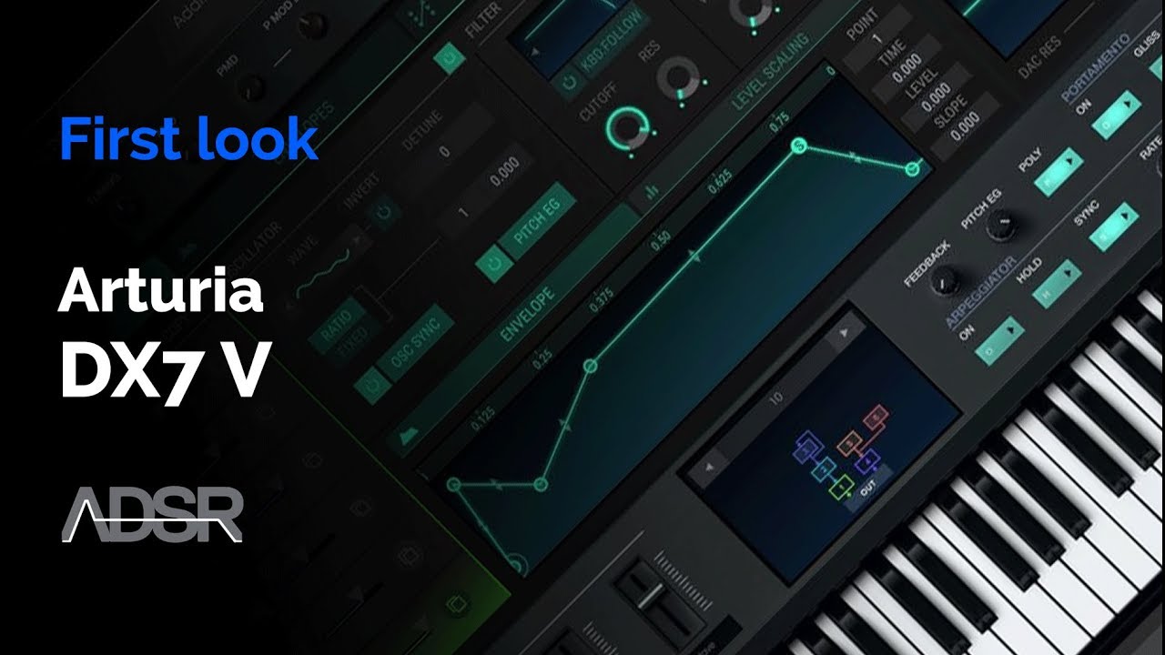 Arturia DX7 V - First Look