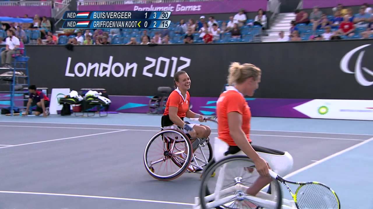 Wheelchair Tennis - Women's Doubles Gold Medal - NED versus NED - London 2012 Paralympic Games
