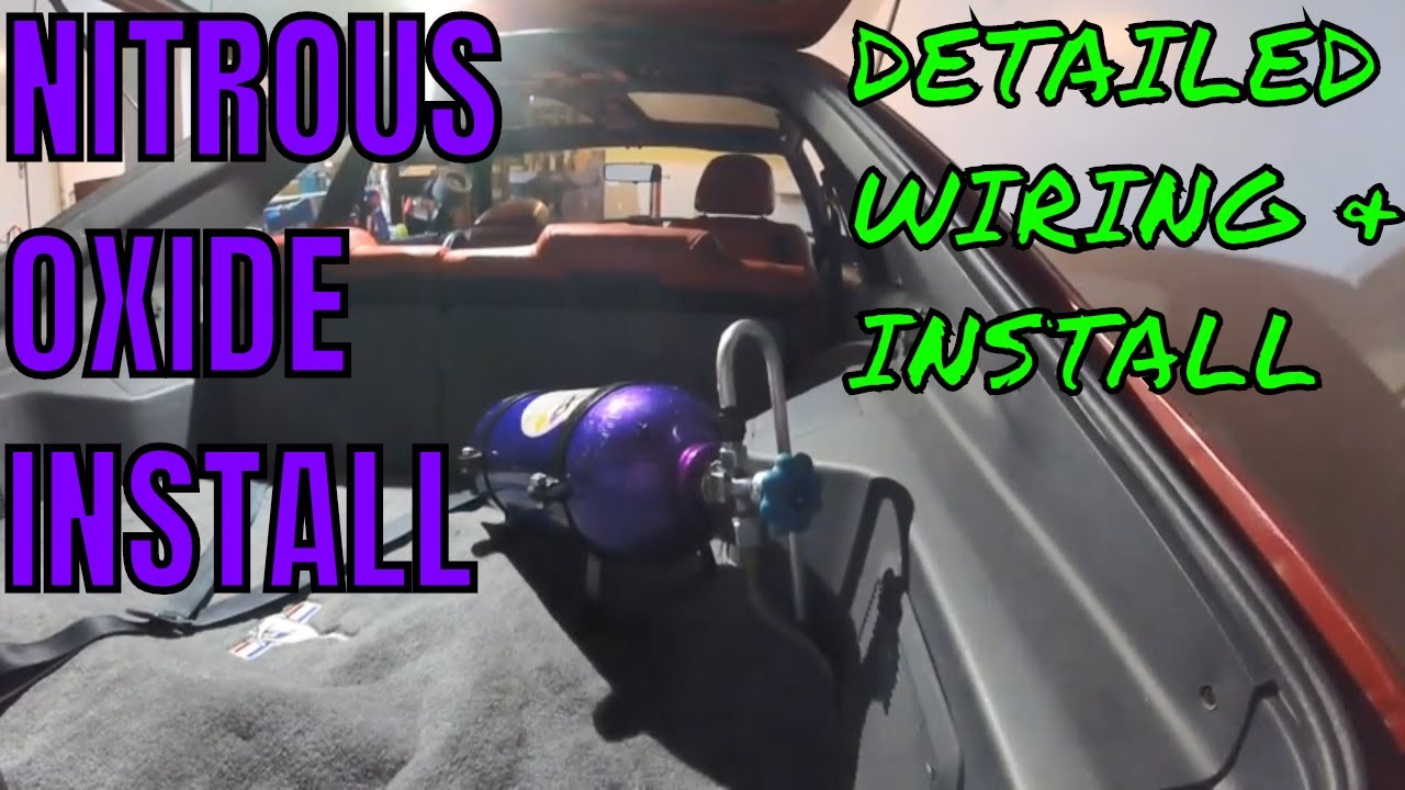 Nitrous Oxide - Detailed Wiring and Installation!!