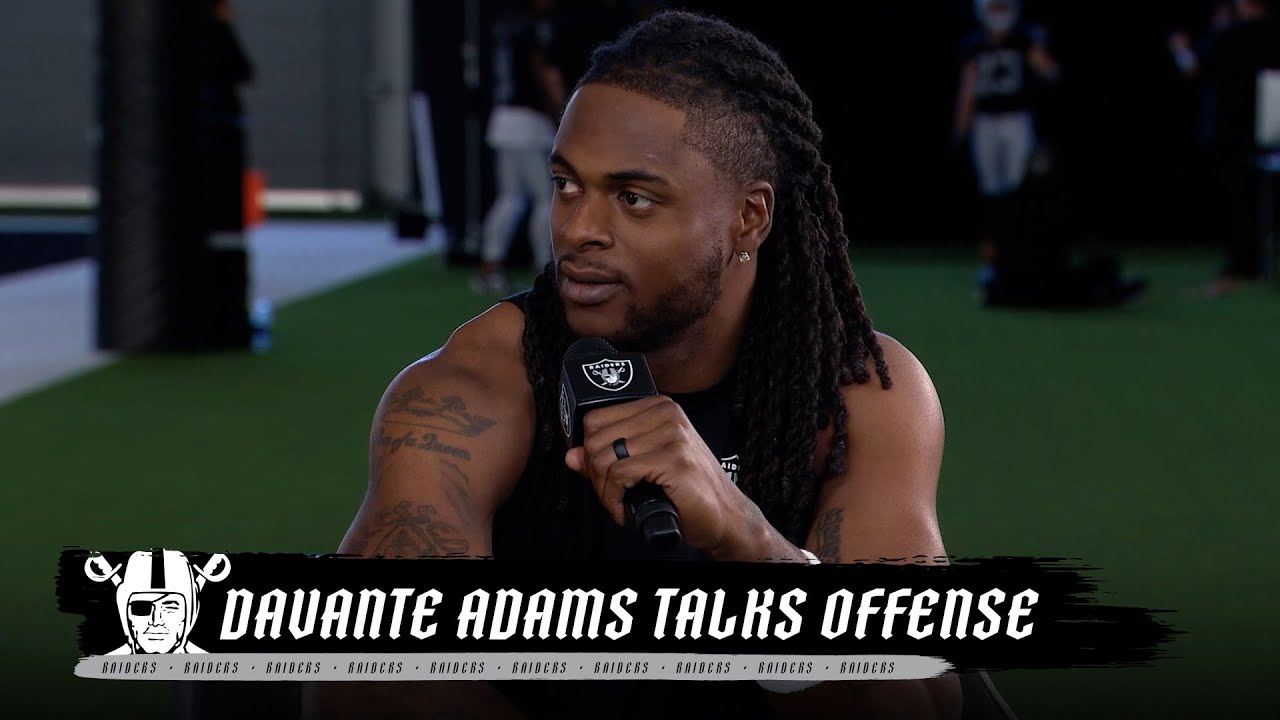 Davante Adams Talks Offense, Plus Offseason Maintenance | Raiders | NFL