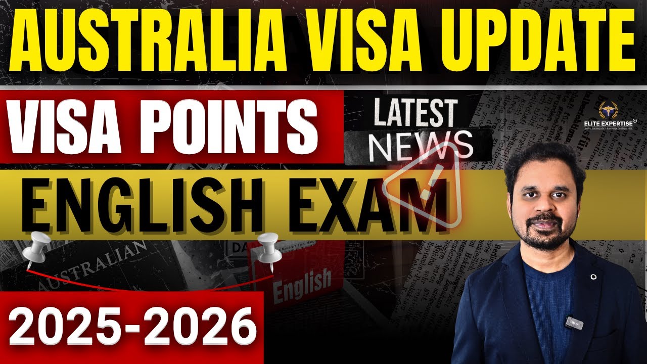 😱 Australia VISA BIG NEWS! Australia PR Points Update in August 2025 ENGLISH EXAM CHANGES#pte #yt