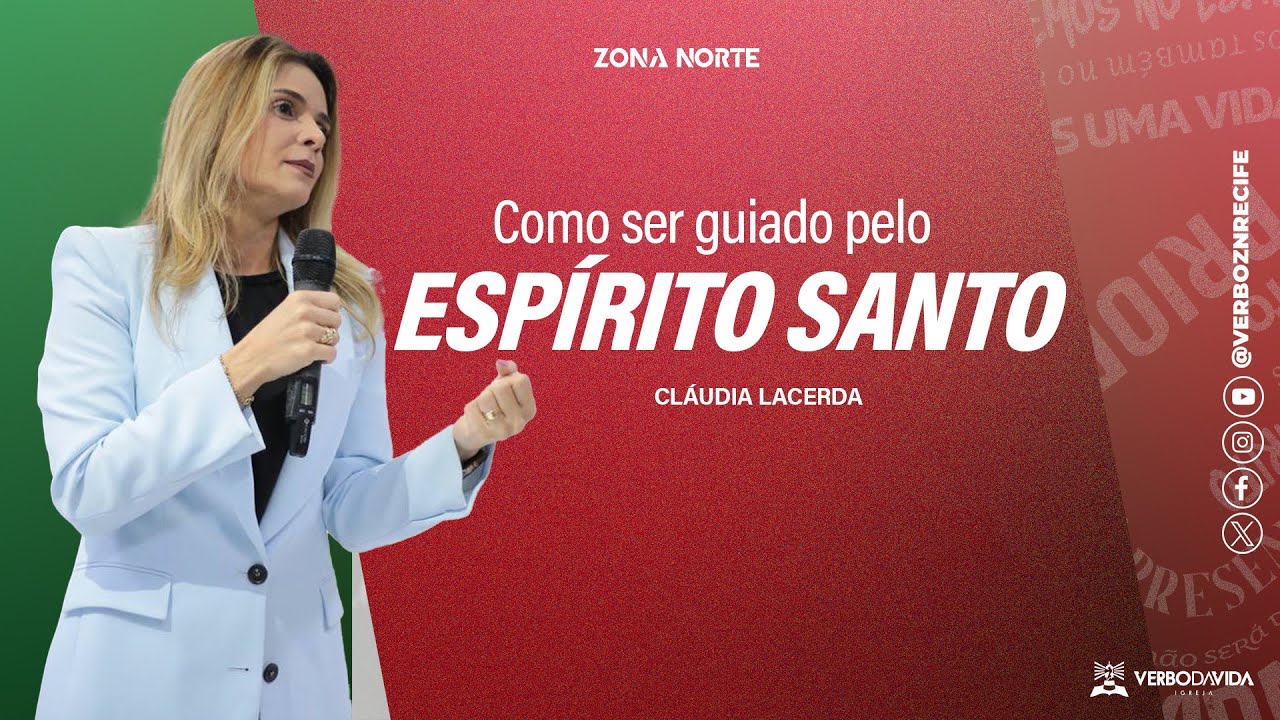 COMO SER GUIADO PELO ESPÍRITO SANTO | Cláudia Lacerda