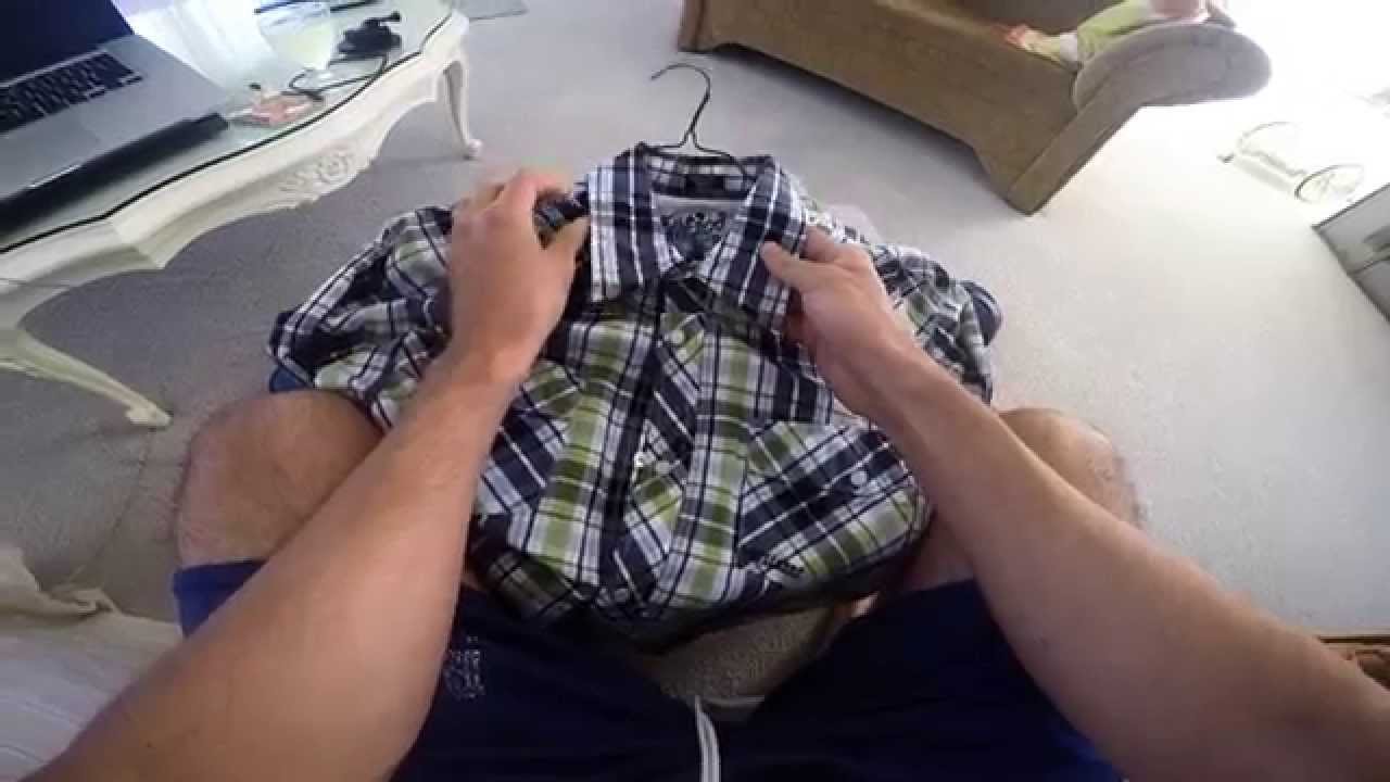 D.I.Y.  Collarless shirt !!