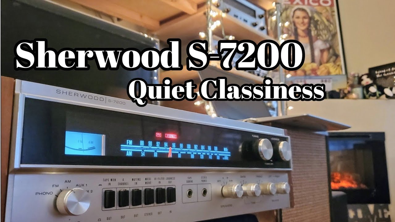 Стереоресивер Sherwood S-7200...Впечатления от прослушивания винтажного аудио
