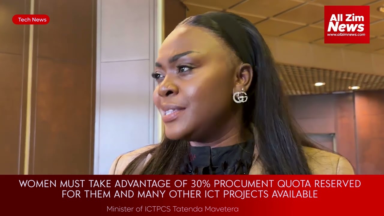 Zimbabwean Women must take advantage of 30% PROCUREMENT QUOTA reserved for them- Mavetera