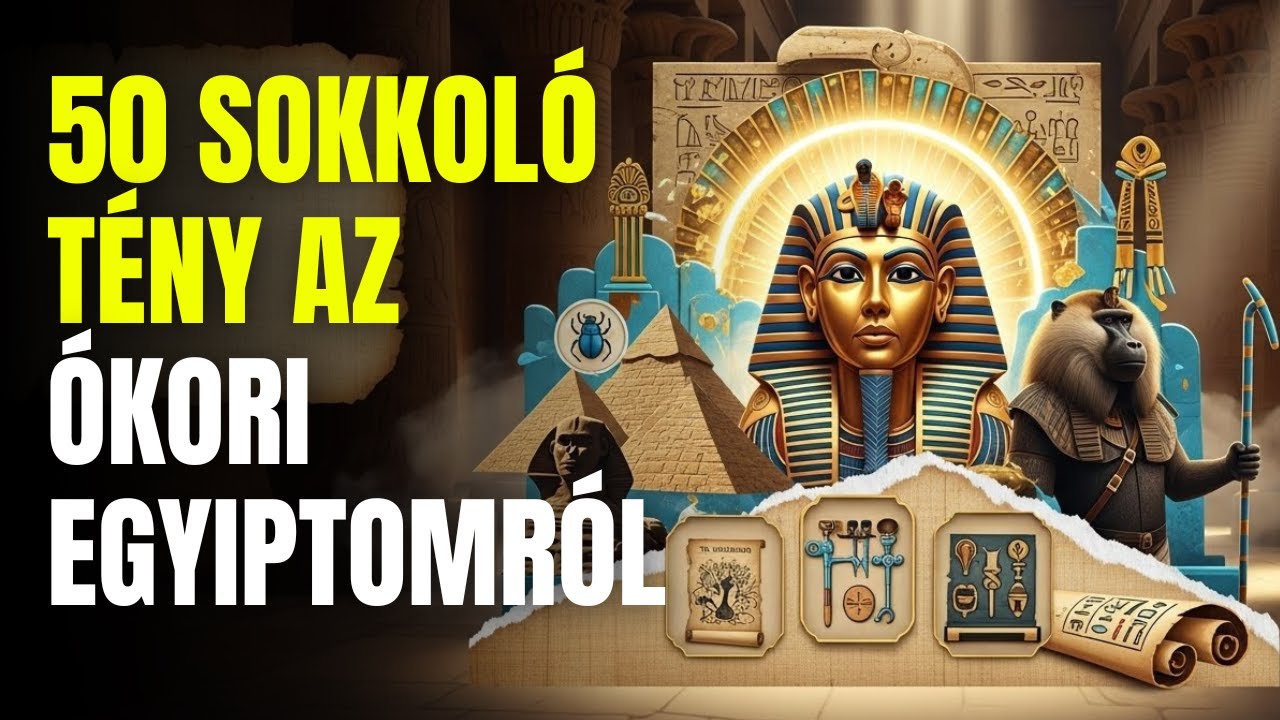 Döbbenetes Egyiptom: 50 tény, amiről még sosem hallottál