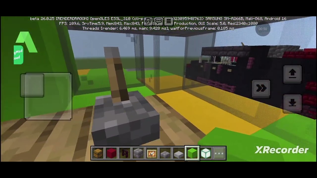 NS1072 SD70ACE in Minecraft @NS1072Productions 
