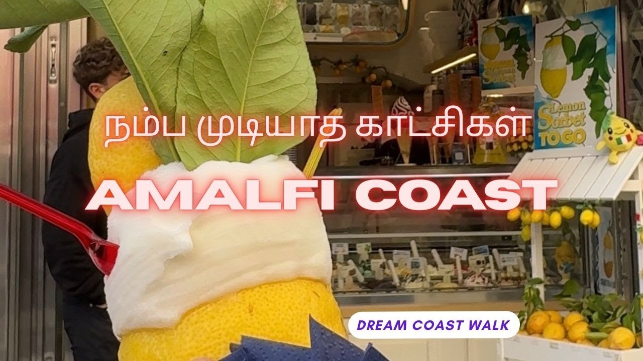 Amalfi Coast Walking Tour – Italy’s Most Beautiful Coastline in 4K