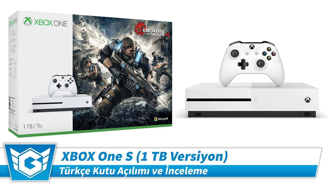 XBOX One S (1 TB Versiyon) | Türkçe Kutu Açılımı ve İnceleme | Beyaz Xbox One S