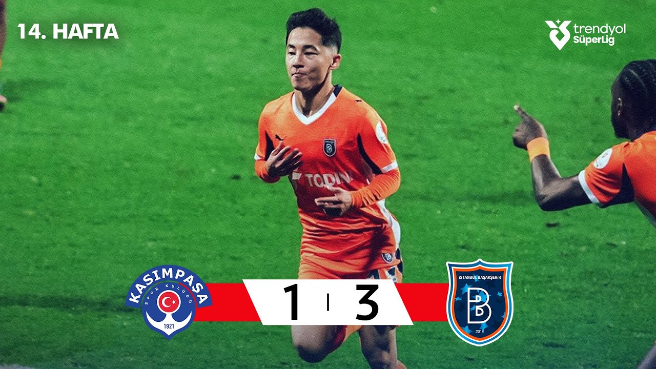 Kasımpaşa (1-3) Başakşehir - Highlights/Özet | Trendyol Süper Lig - 2025/26