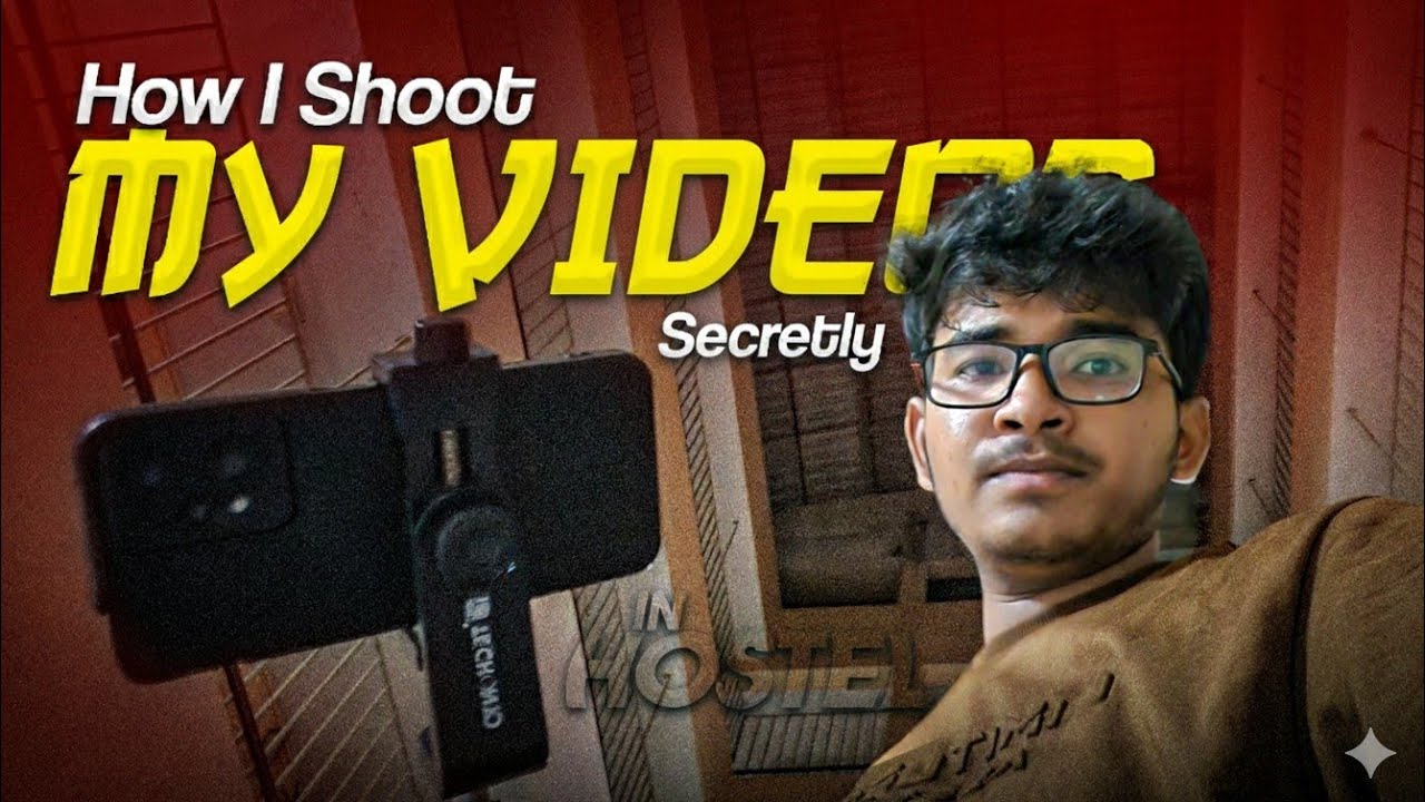 HOW TO SHOOT YOUTUBE VIDEO'S || VLOG( HOW I SHOOT ) || TRISHANTH BORUSU