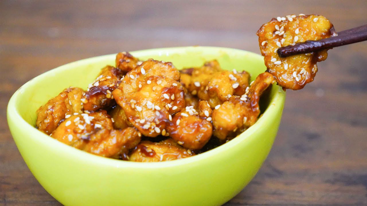 Pollo con Sésamo - Receta con los ingredientes que tienes en casa - Sesame Chicken