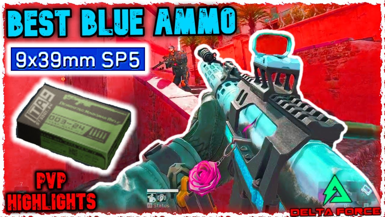 The ONLY BLUE BULLET THAT DESTROYS GEARED PLAYERS - Delta Force Operations As Val Gameplay