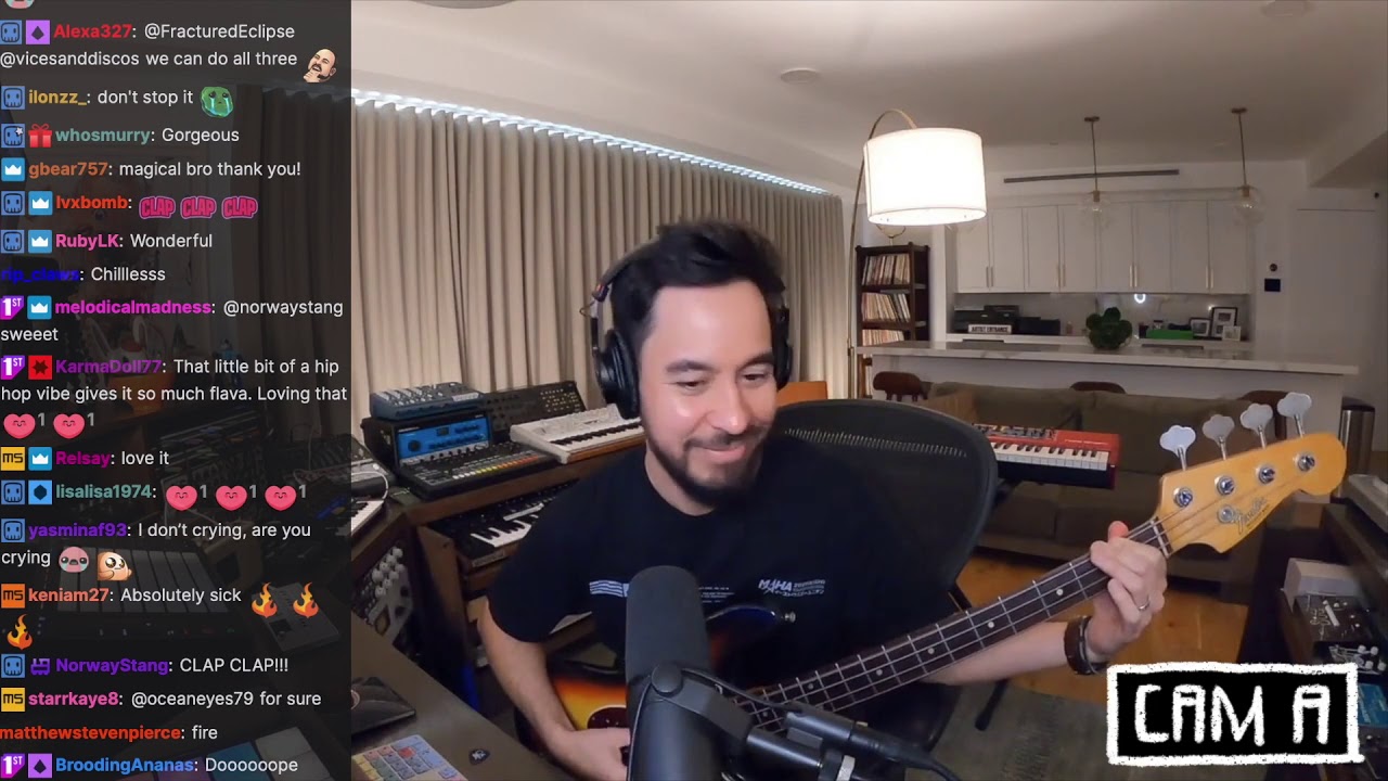 Mike Shinoda from Linkin Park produced a song of mine live on Twitch??