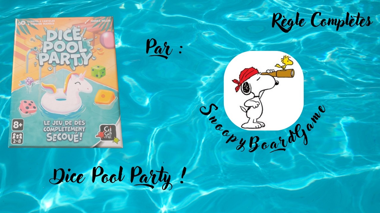 DICE POOL PARTY ! (Explication)