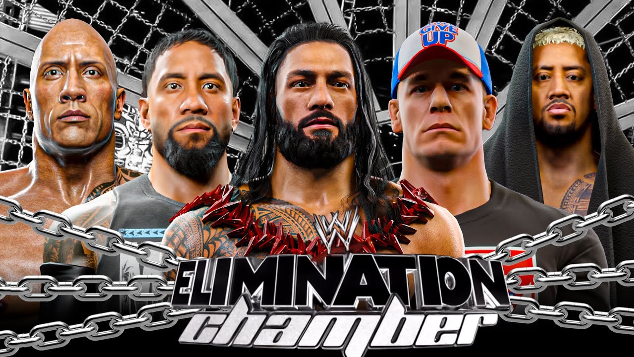 WWE 2K24: Modded Elimination Chamber Match Gameplay!