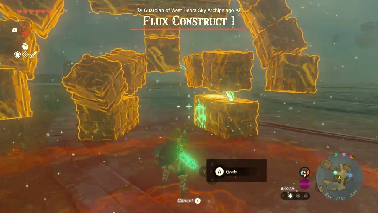 Flux construct I 1 kill - Zelda Tears of the Kingdom