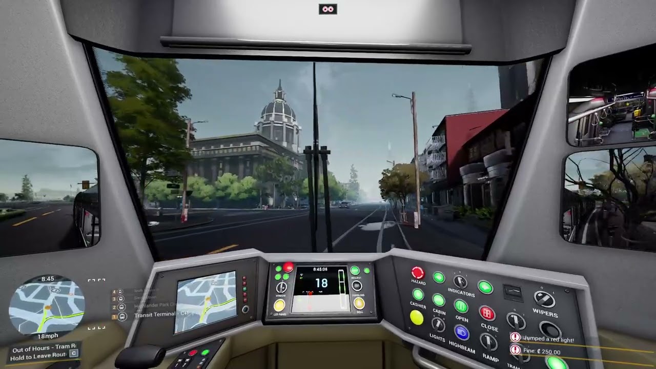 Cozy Tram Ride Through the City 🚋 | Tram Simulator | Cozy Relaxing No Commentary ASMR