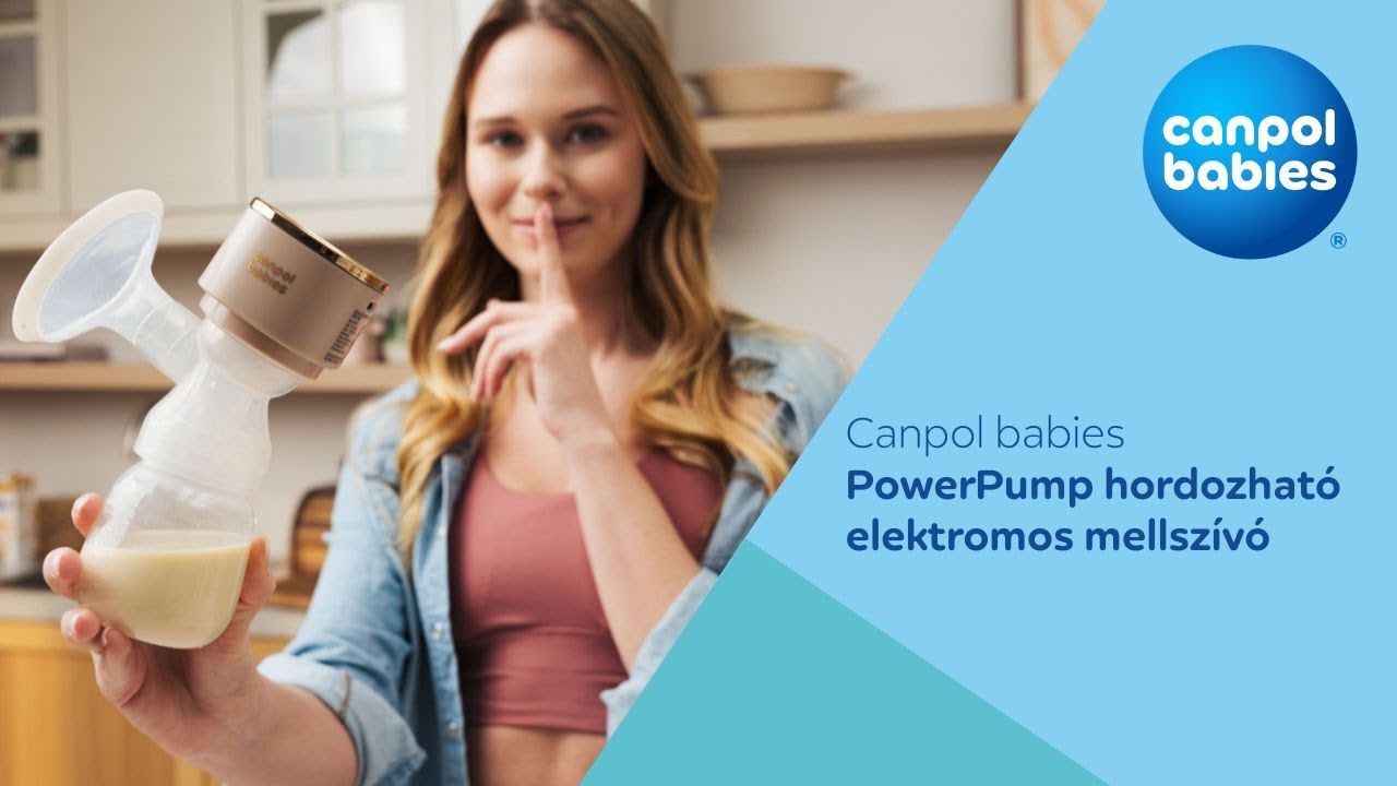 Canpol babies PowerPump hordozhat&oacute; elektromos mellsz&iacute;v&oacute;