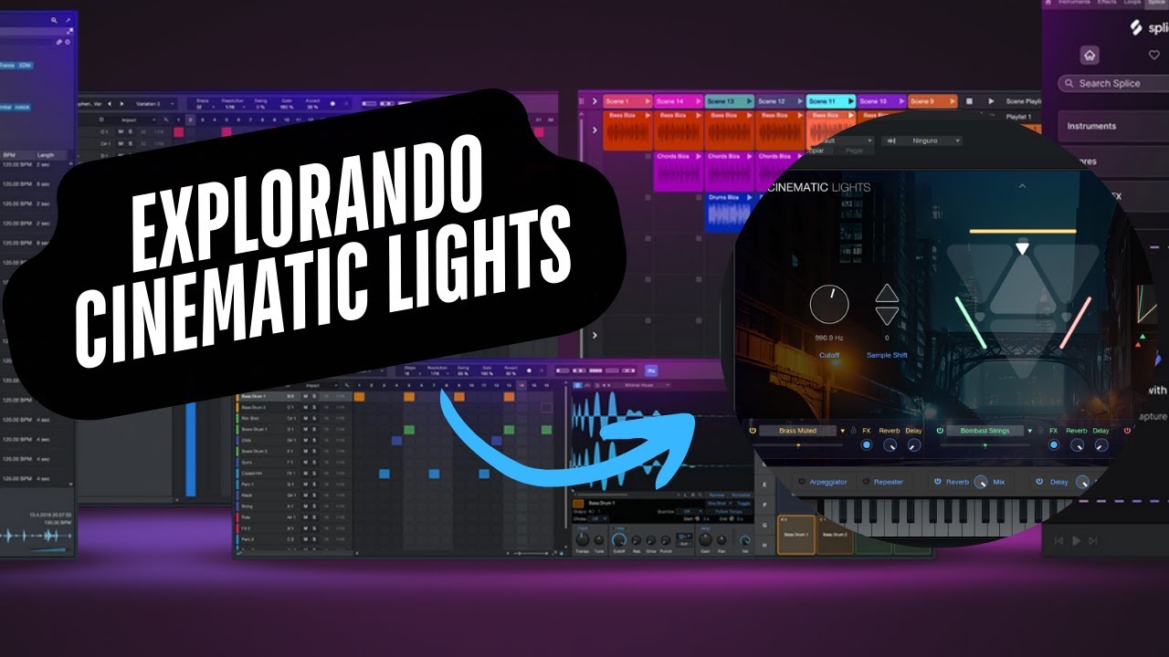Explorando Cinematic Lights #presonus #studioonepro