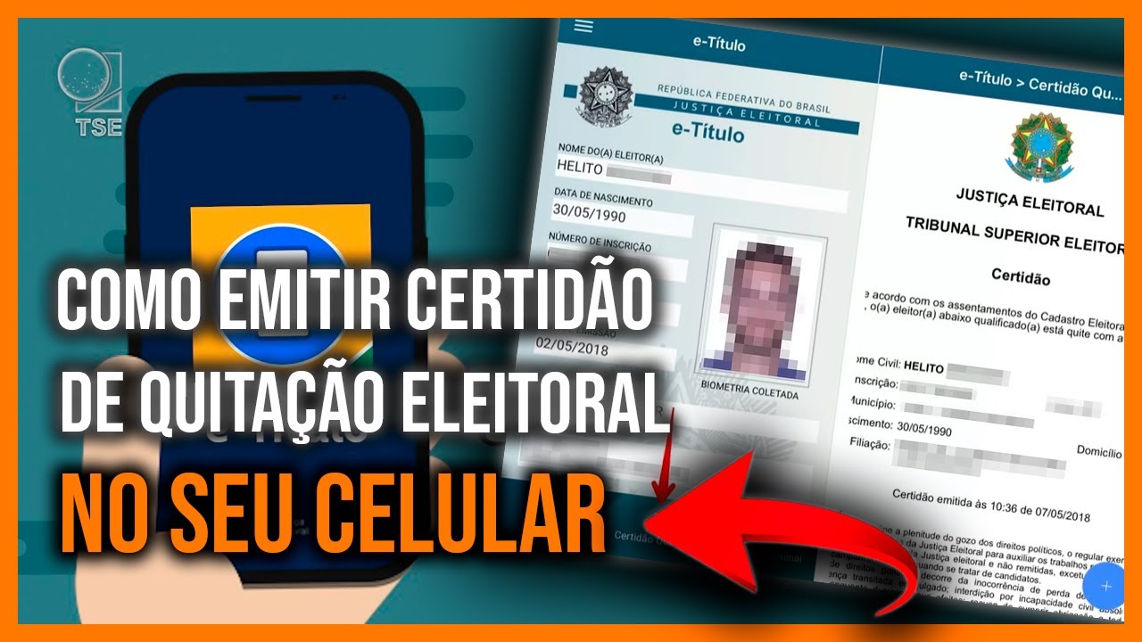 Como emitir CERTID&Atilde;O DE QUITA&Ccedil;&Atilde;O ELEITORAL: Passo a Passo