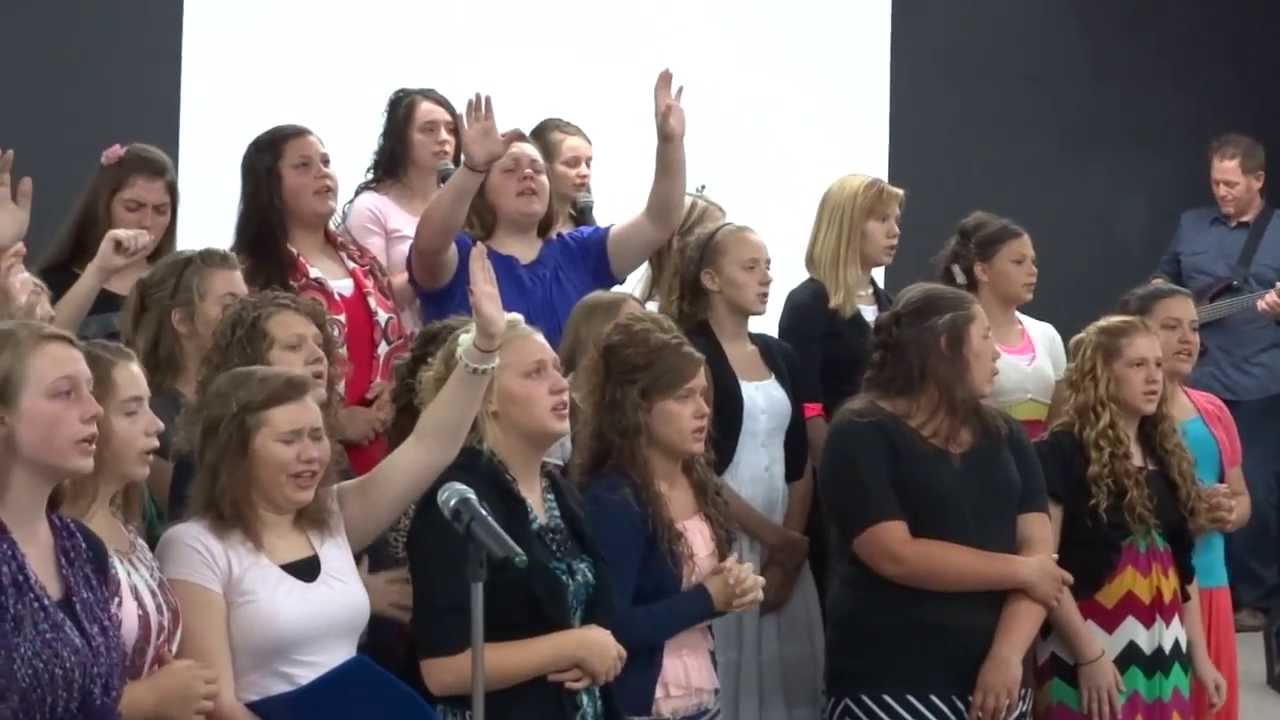 Break Every Chain Prt 1 DYFC Youth Camp Choir Singing 2013