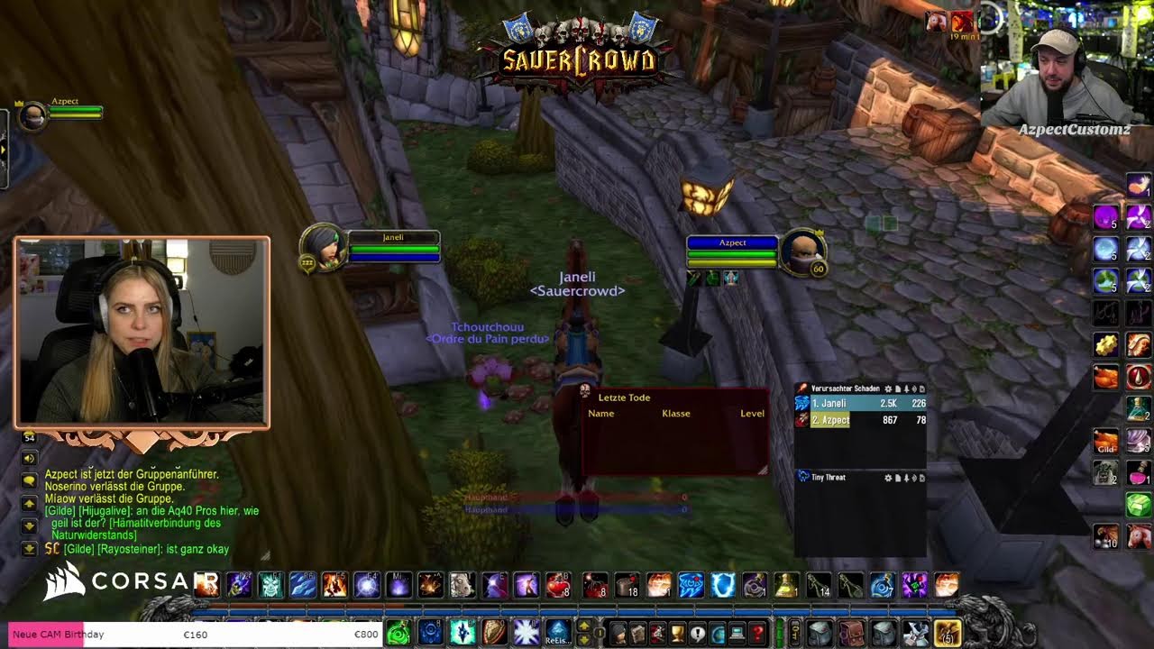[Sauercrowd] Lvl 57 | 0 Tode | World of Warcraft