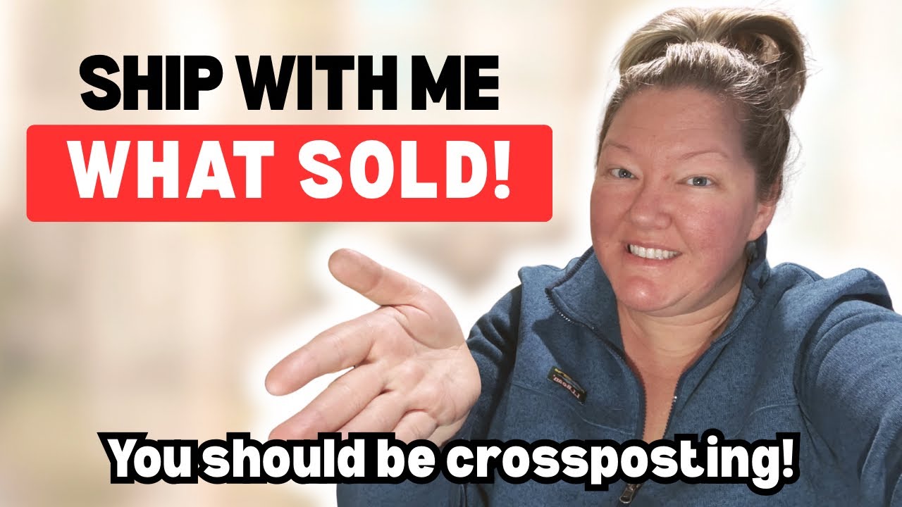 Отправляйте со мной товары, проданные на eBay, Poshmark и Depop — создавайте кросспосты!