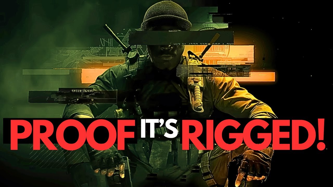 PROOF CALL OF DUTY IS RIGGED!