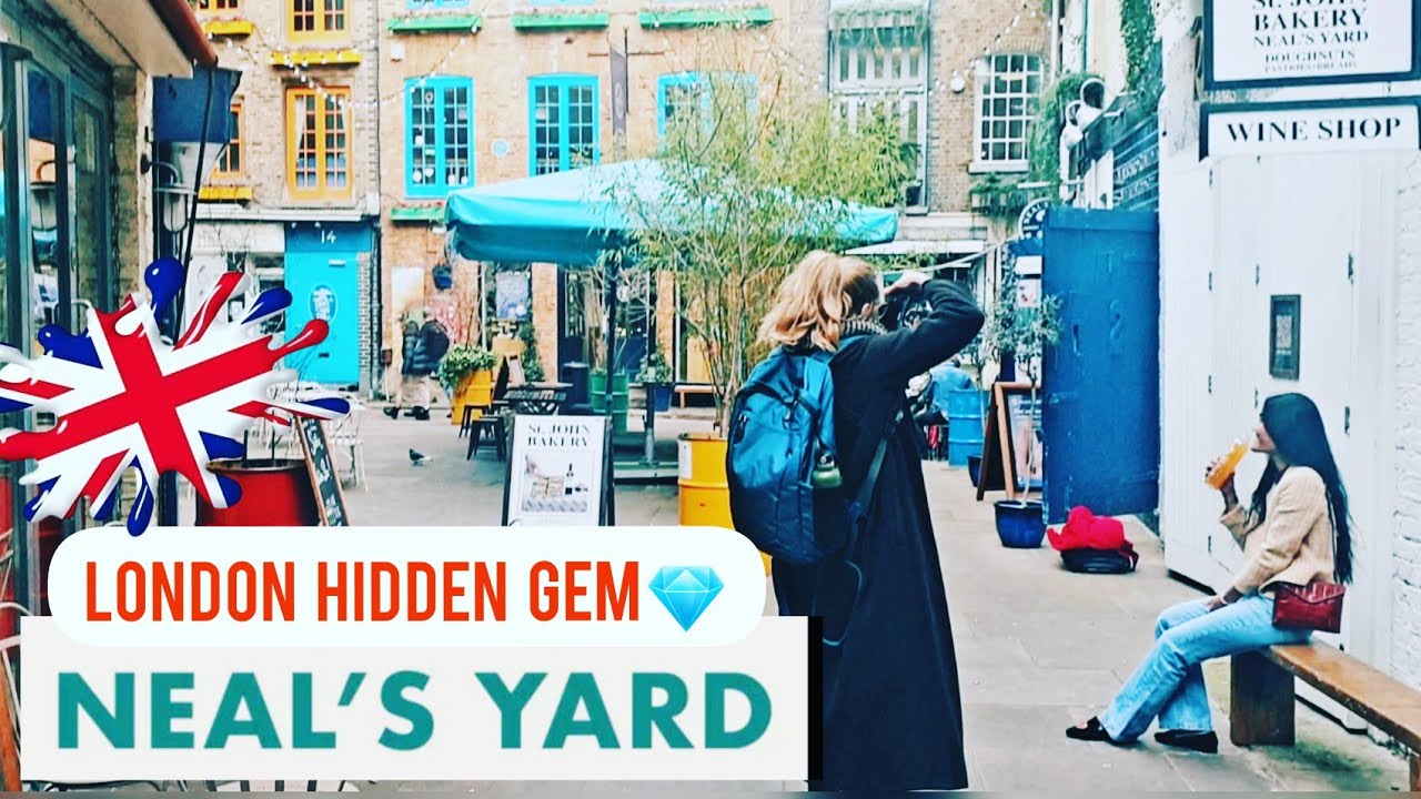 Neal Yard Covent Garden | Hidden Spot in Central London | Neal Yard Remedies | Travel Vlog