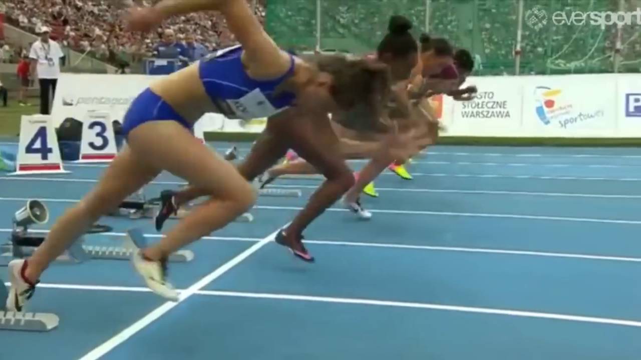 05 Phylicia George wins Women's 100m Hurdles Kamila Skolimowska Memorial 2016 HD