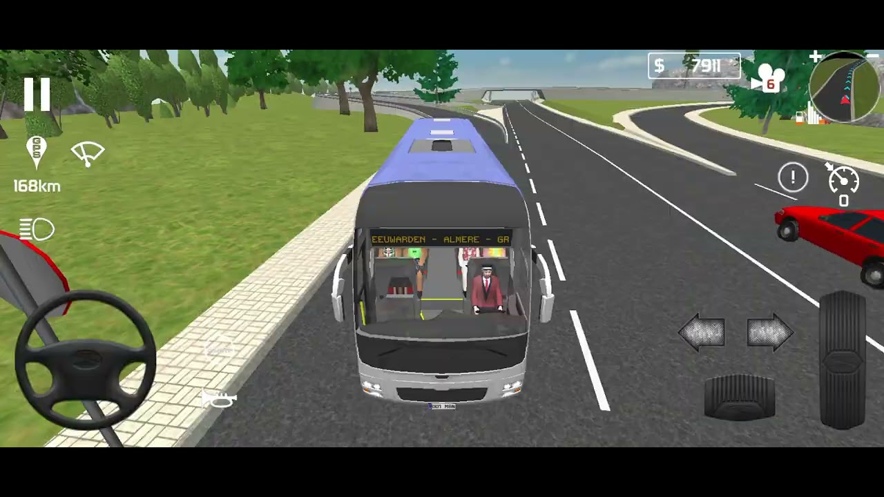 PLAYING PUBLIC BUS SIMULATOR MOBILE GAME PLEASE LIKE 