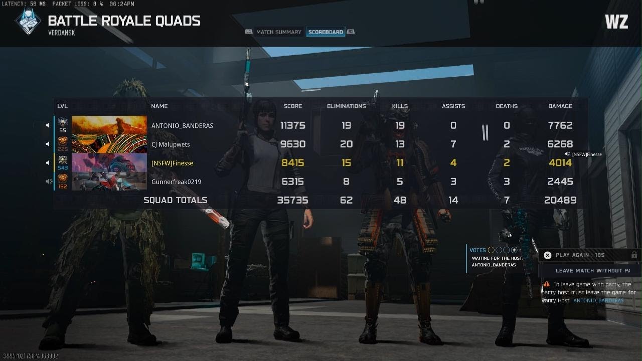 11 kills 62 elims Finessin’ dem ending