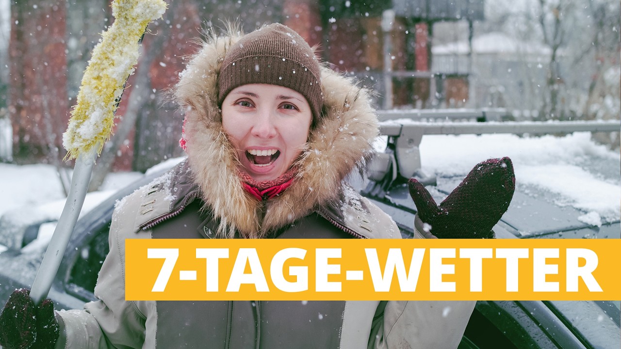 7-Tage-Wetter: Pl&ouml;tzlich wieder Winter - Schnee bis ins Flachland!
