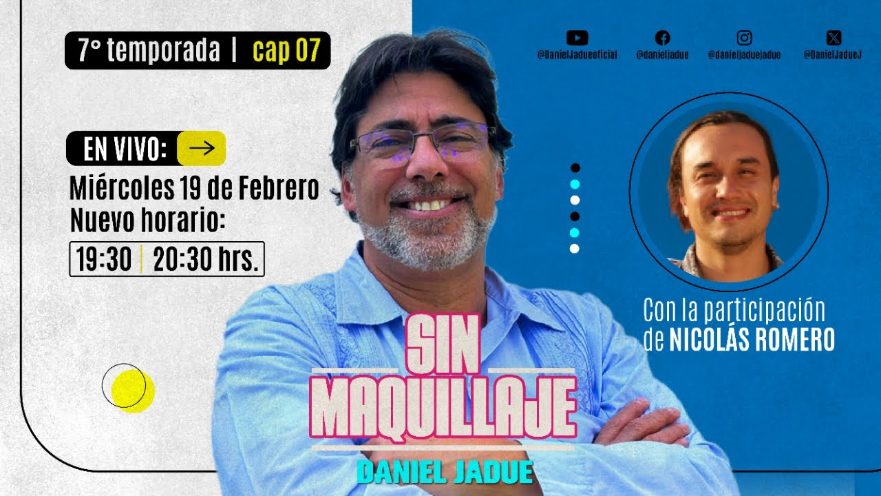 🟢 #miércoles de #sinmaquillaje junto a Nicolás Romero