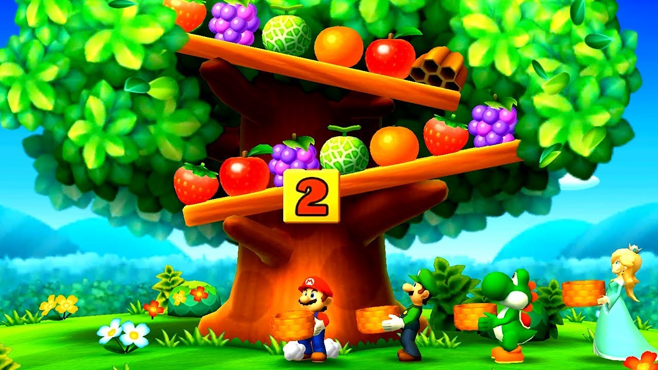Mario Party The Top 100 Minigames - Mario vs Yoshi vs Rosalina vs Luigi (Very Hard CPU)