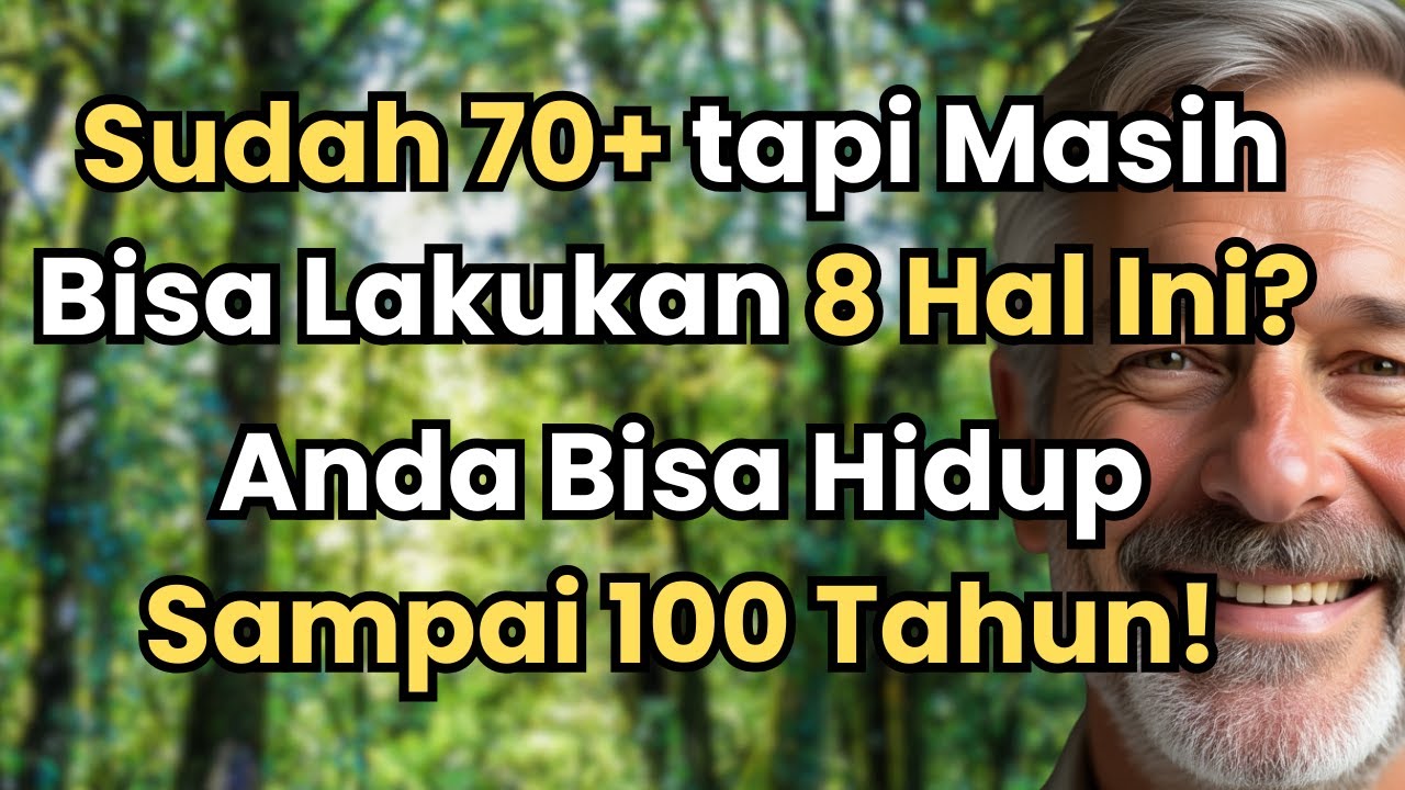 Jika Anda Berusia Di Atas 70 Dan Masih Bisa Melakukan 8 Hal Ini, Anda Bisa Hidup Sampai 100 Tahun!