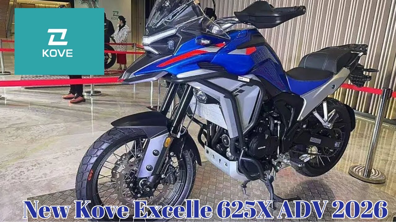 Новый король класса ADV среднего веса: Kove Excelle 625X 2026 | 580,7 куб. см | 63,9 л. с.