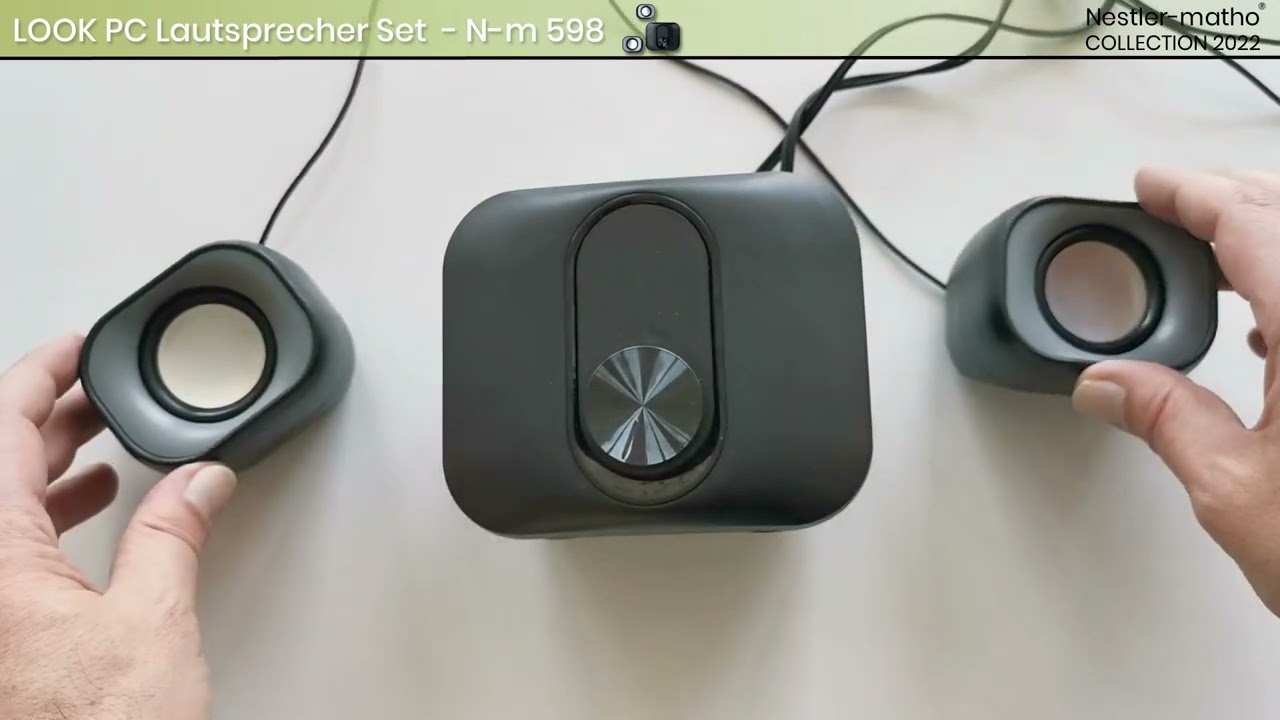LOOK PC Lautsprecher Set (N-m 598)