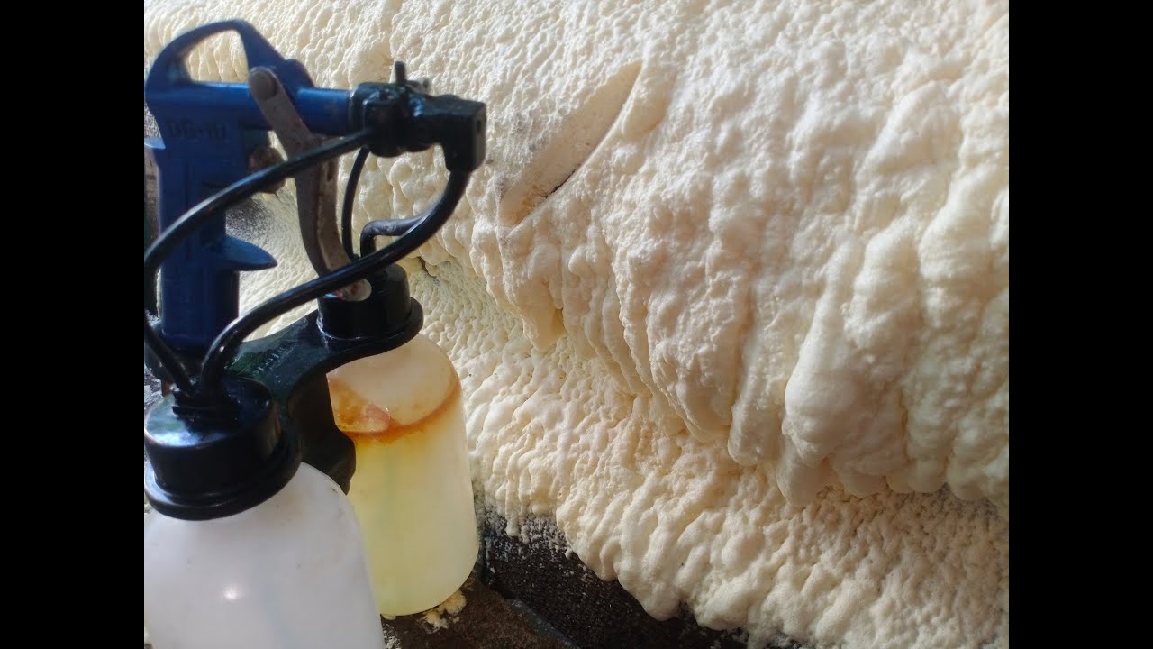DIY กาพ่น PU foam พียูโฟม ver.2 / DIY Spray foam Gun ver.2